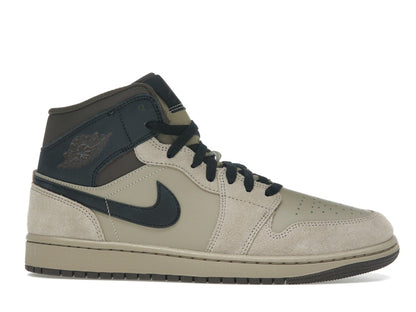 Jordan 1 Mid Khaki Baroque Brown