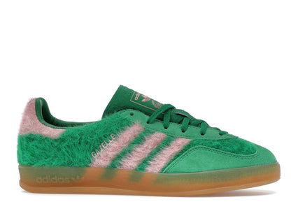 adidas Gazelle Indoor Green Glow Pink (Women's)