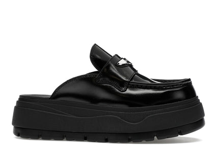Jordan Mule Black Metallic Silver (Women's)