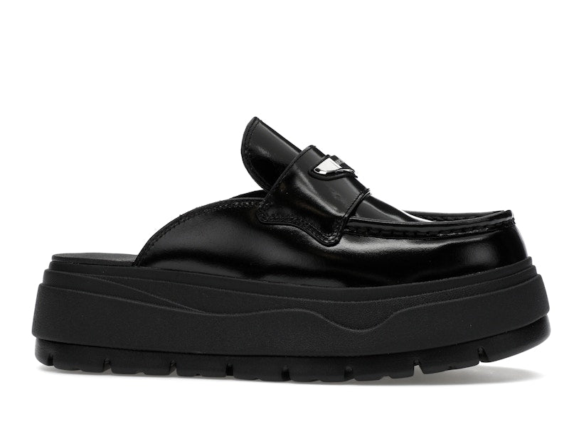 Jordan Mule Black Metallic Silver (Women's)