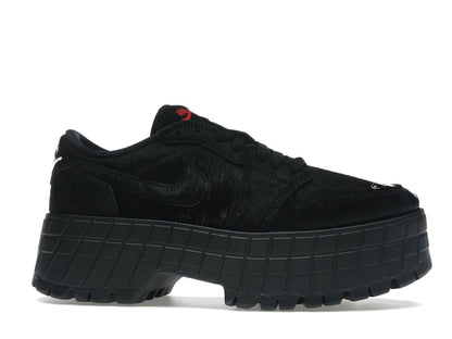 Jordan 1 Low Brooklyn Black Gym Red (Women's)