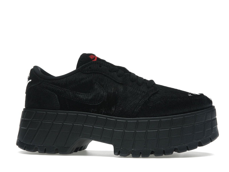 Jordan 1 Low Brooklyn Black Gym Red (Women's)