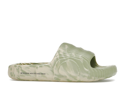 adidas Adilette 22 Slides Magic Lime St Desert Sand