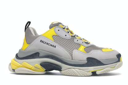Balenciaga Triple S Grey Yellow Black
