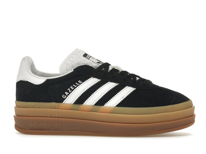 adidas Gazelle Bold Black White Gum (Women's)