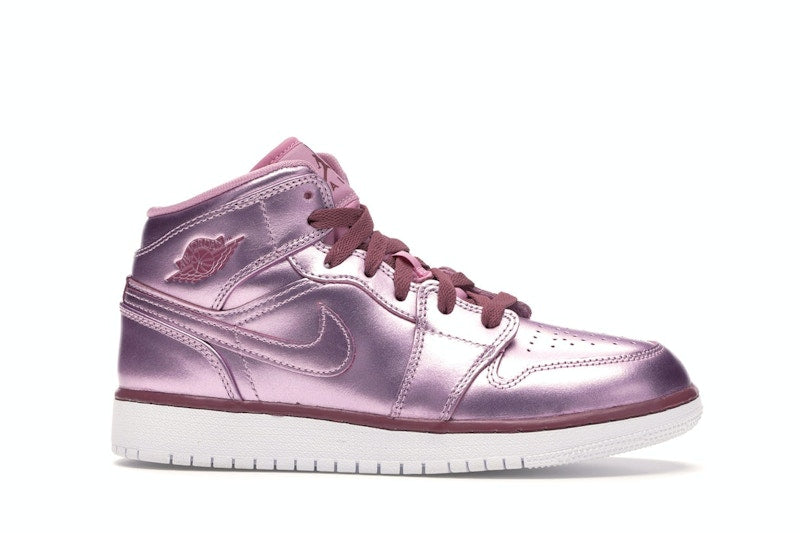 Jordan 1 Mid Pink Rise (GS)