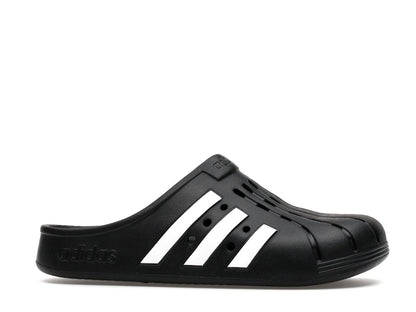 adidas Adilette Clogs Core Black Cloud White