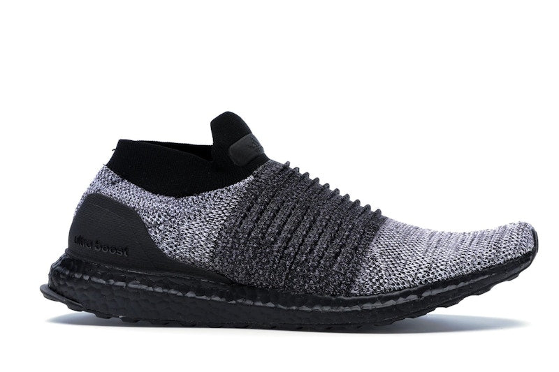 adidas Ultra Boost Laceless Mid Black Oreo