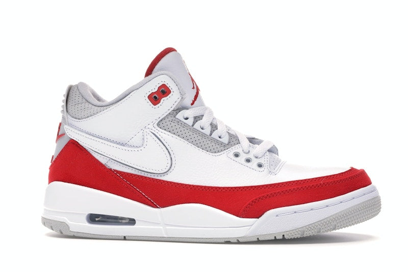 Jordan 3 Retro Tinker White University Red