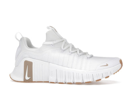 Nike Free Metcon 6 White Gum Light Brown Hemp