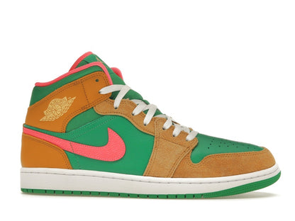 Jordan 1 Mid SE Wheat Watermelon