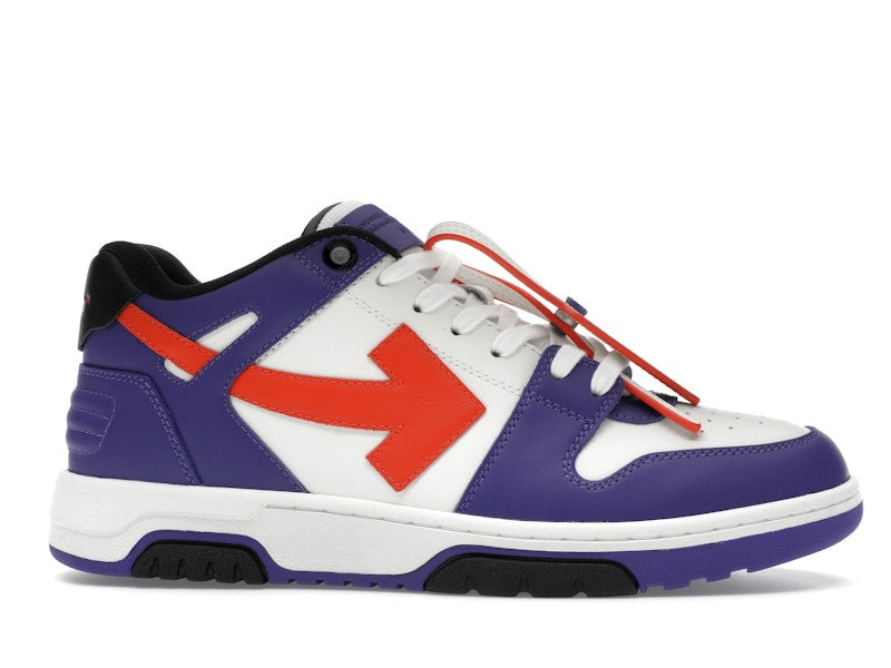 OFF-WHITE Out Of Office OOO Low Tops White Purple Orange