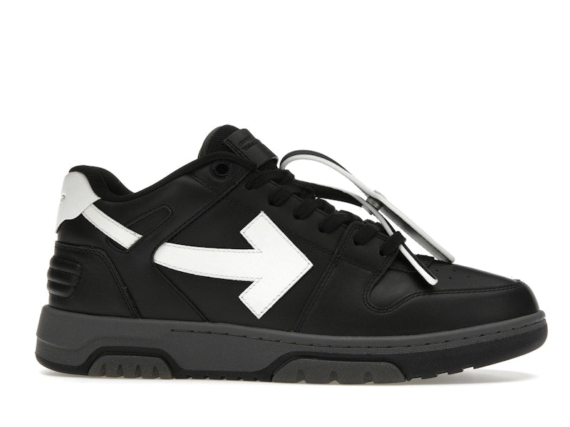 OFF-WHITE Out Of Office OOO Low Tops Black Grey White FW23
