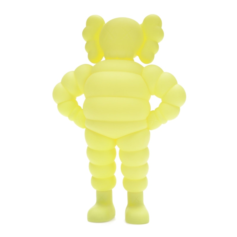KAWS Chum Vinyl Figure Yellow (2022)