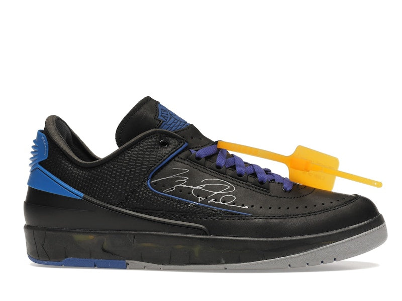 Jordan 2 Retro Low SP Off-White Black Blue