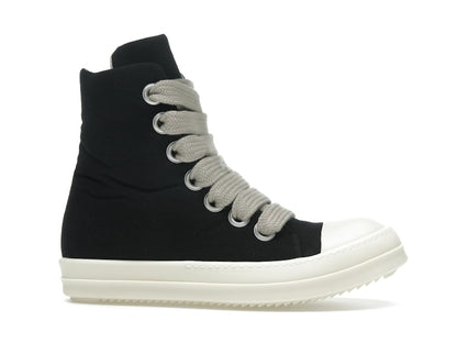 Rick Owens DRKSHDW Hollywood Jumbo Lace Puffer High Top Black Milk