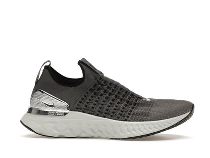 Nike React Phantom Run Flyknit 2 Iron Grey Silver