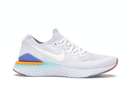 Nike Epic React Flyknit 2 White Hyper Jade Ember Glow (Women's)