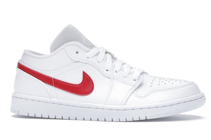 Jordan 1 Low White University Red (Women's)