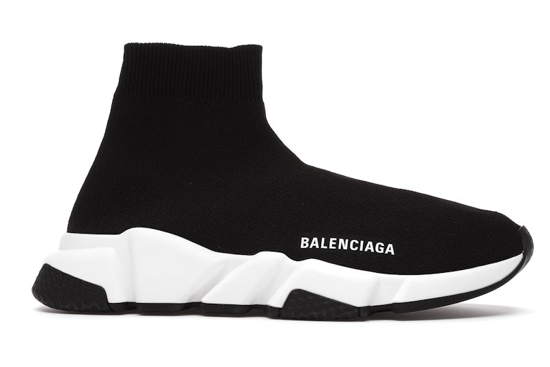 Balenciaga Speed Sneaker Black White Sole (Women's)