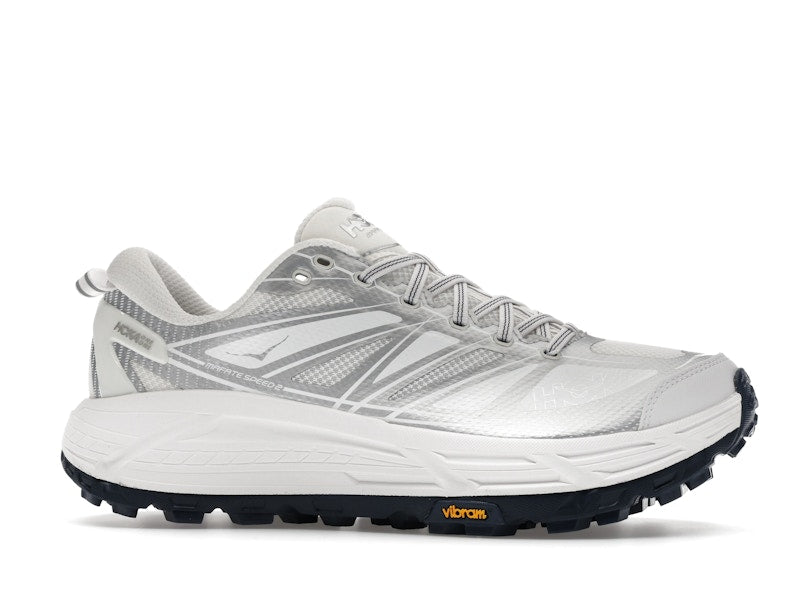 Hoka One One Mafate Speed 2 White Silver