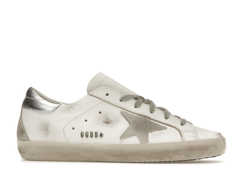 Golden Goose Super-Star White Silver (Women's)