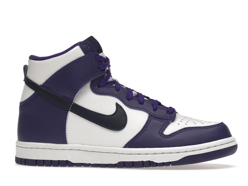 Nike Dunk High Electro Purple Midnight Navy (GS)