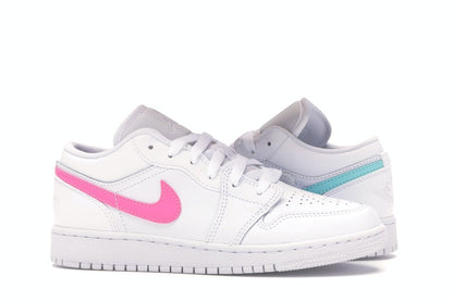 Jordan 1 Low White Neon (GS)