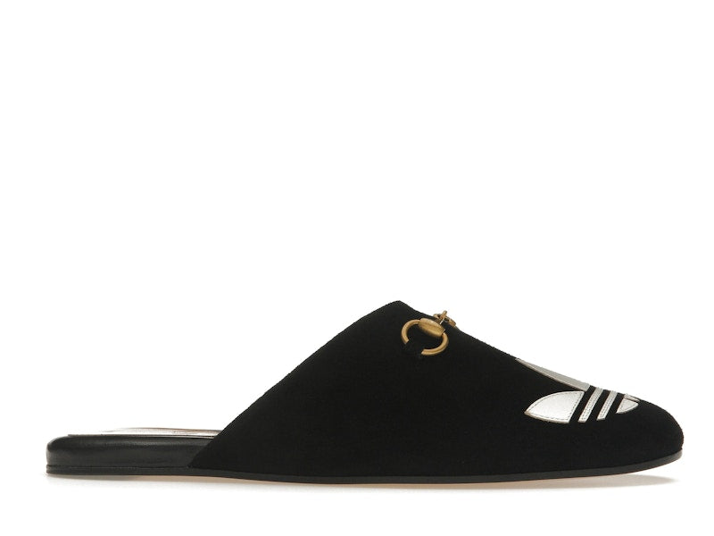 Gucci x Adidas Trefoil Slipper Black (Women's)