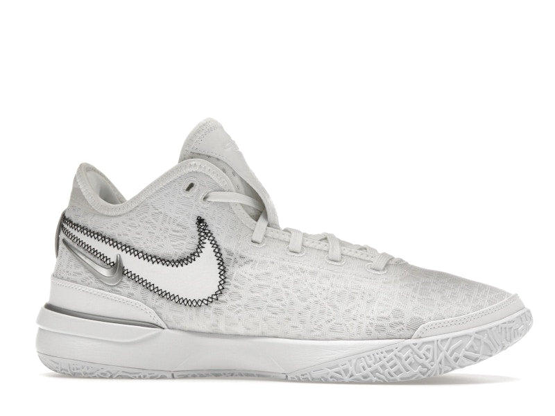 Nike Zoom LeBron NXXT Gen White Metallic Silver