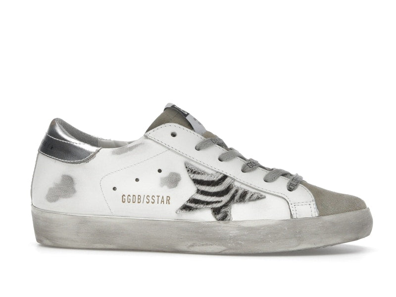 Golden Goose Super-Star Zebra Print Pony Skin Star (Women's)
