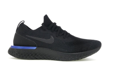 Nike Epic React Flyknit Black Racer Blue (Women's)