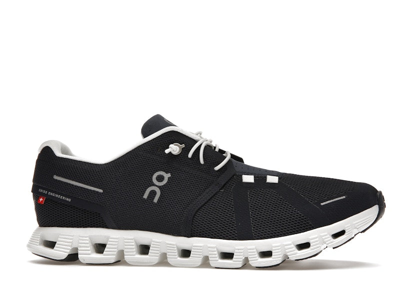 On Running Cloud 5 Midnight Navy White