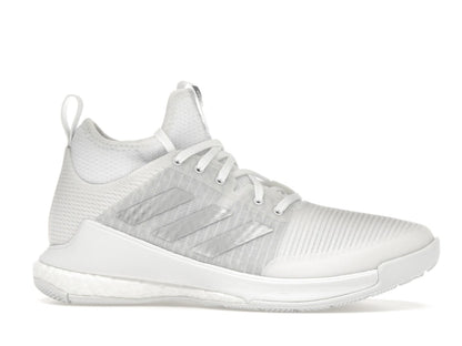 adidas Crazyflight Mid Cloud White Silver Metallic Grey (Women's)