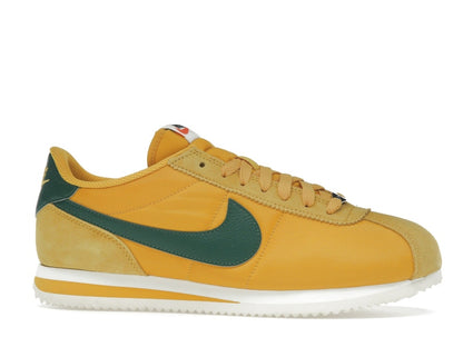 Nike Cortez Textile Yellow Ochre Gorge Green (Women's)