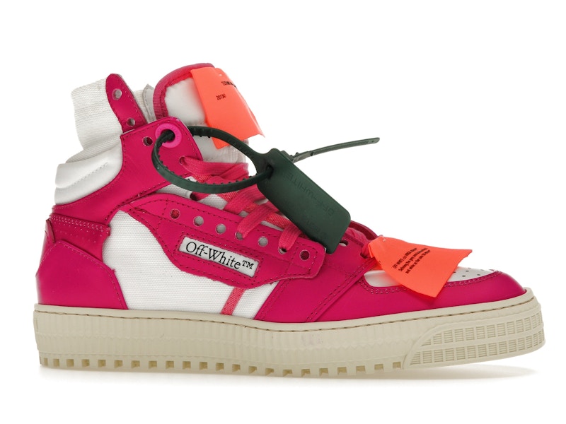 OFF-WHITE Off Court 3.0 Leather White Fuchsia (Women's)