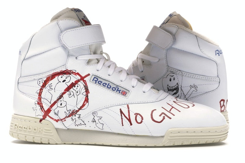 Reebok Ex-O-Fit Clean Hi Bait x Ghostbusters x Stranger Things Vintage