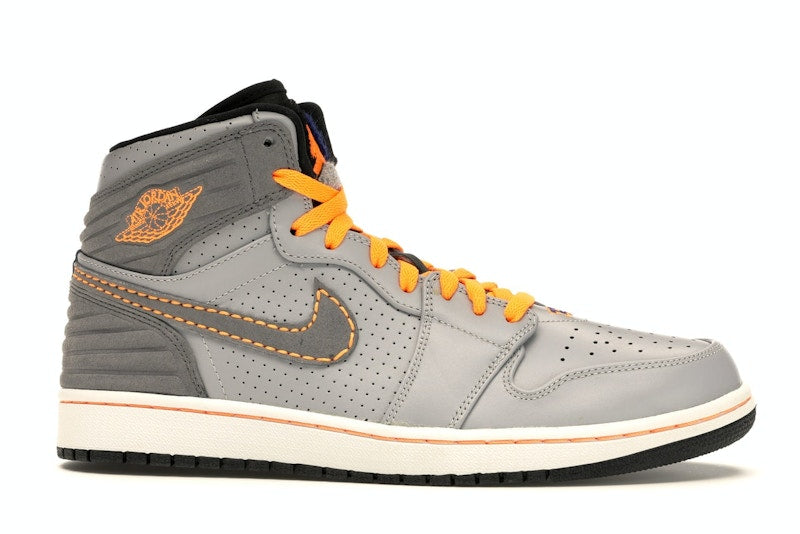 Jordan 1 Retro 93 Wolf Grey Orange