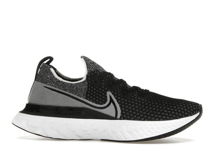 Nike React Infinity Run Flyknit Black White (Women's)