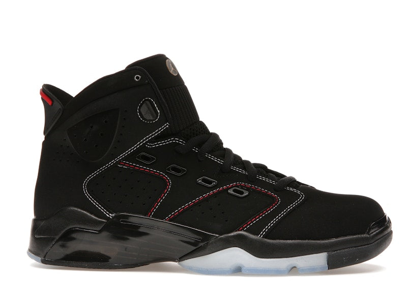 Jordan 6-17-23 Black White Red Contrast Stitching