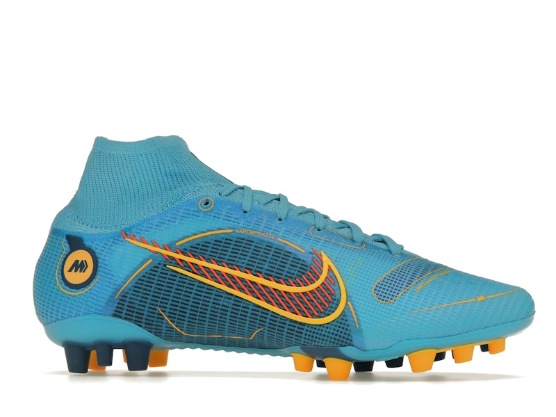 Nike Mercurial Superfly 8 Elite AG Chlorine Blue Laser Orange