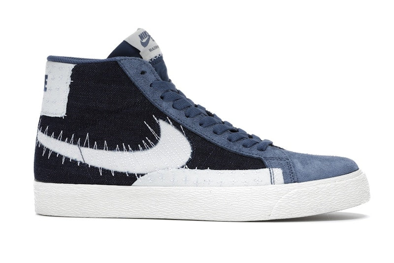 Nike SB Zoom Blazer Mid Sashiko Mystic Navy
