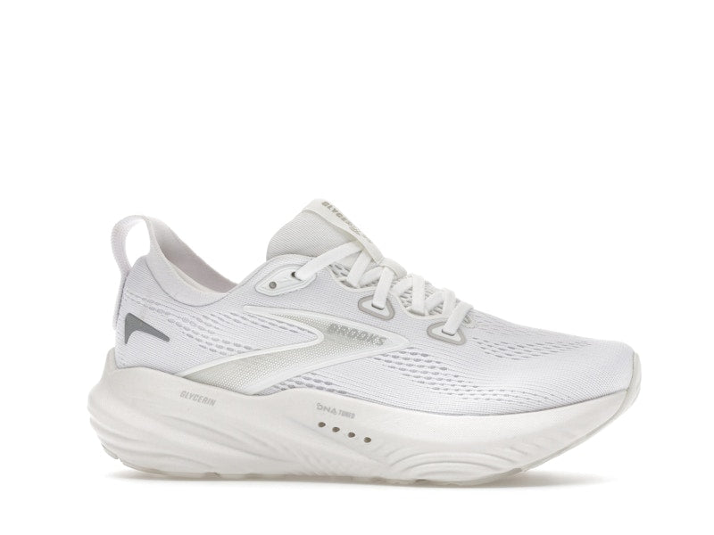 Brooks Glycerin 22 White White Grey (Women's)