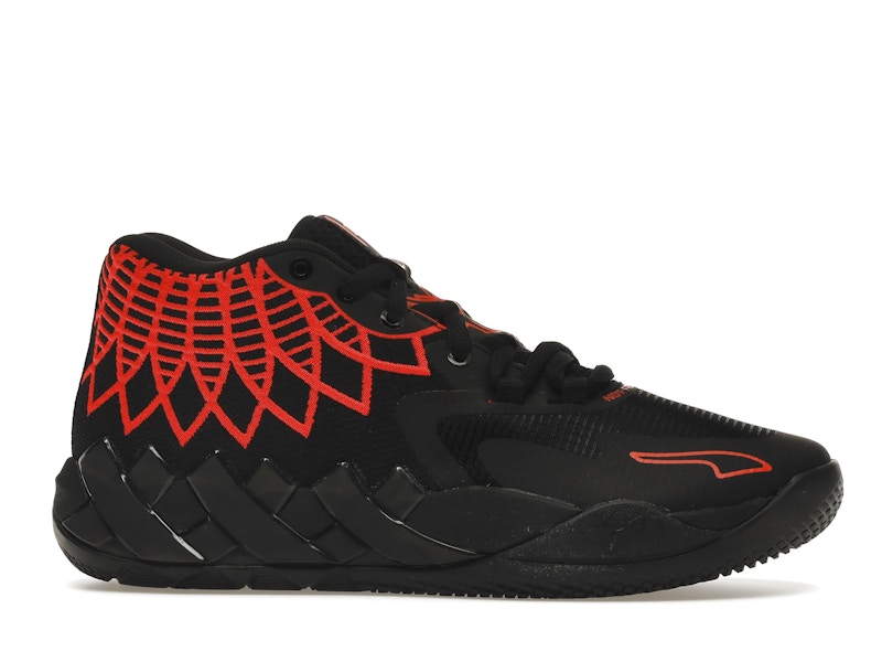 Puma LaMelo Ball MB.01 Black Red Blast (GS)