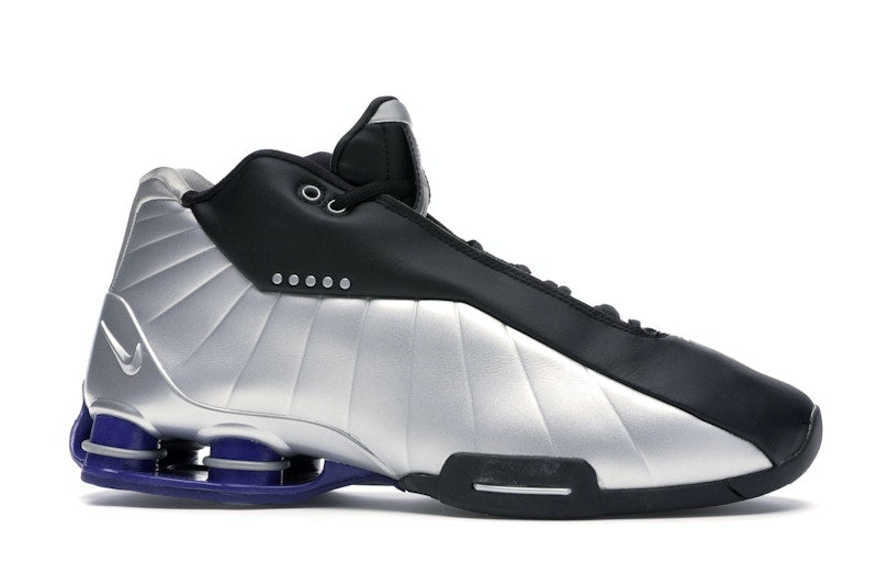 Nike Shox BB4 Black Silver Lapis