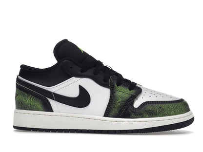 Jordan 1 Low Wear Away Electric Green (GS)