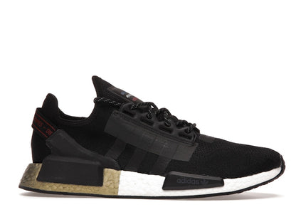 adidas NMD V2 Core Black Gold Metallic