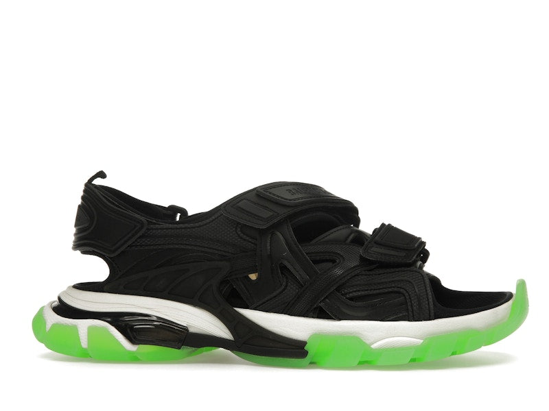 Balenciaga Track Sandal Black White Green