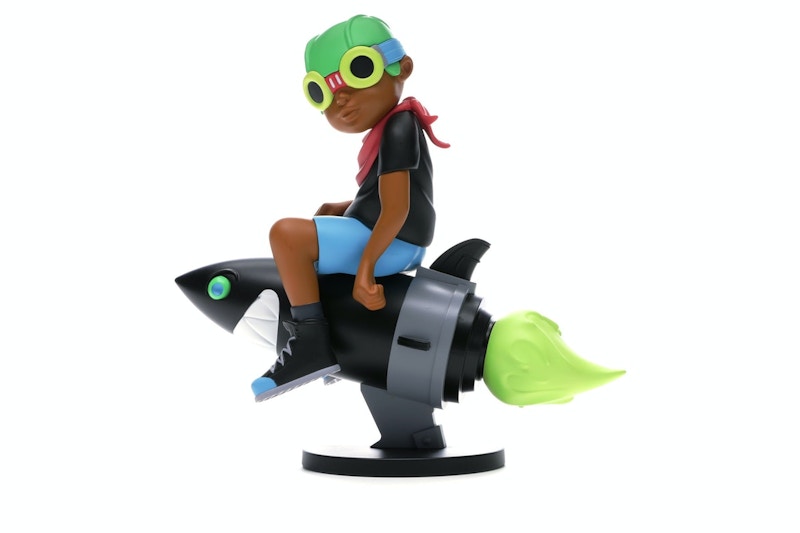 Hebru Brantley x Billionaire Boys Club x Bait Beyond The Beyond Fly Boy Figure 9 Inches Black/Multi