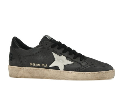Golden Goose Ball Star Black Off White SS25